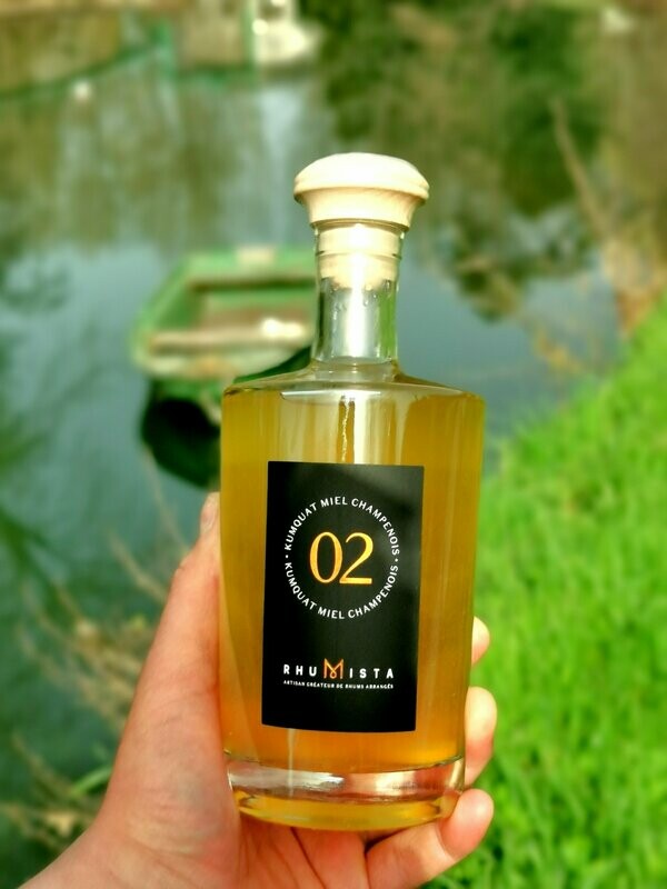 02 - RhuMista kumquat & miel champenois - 50CL 36°
