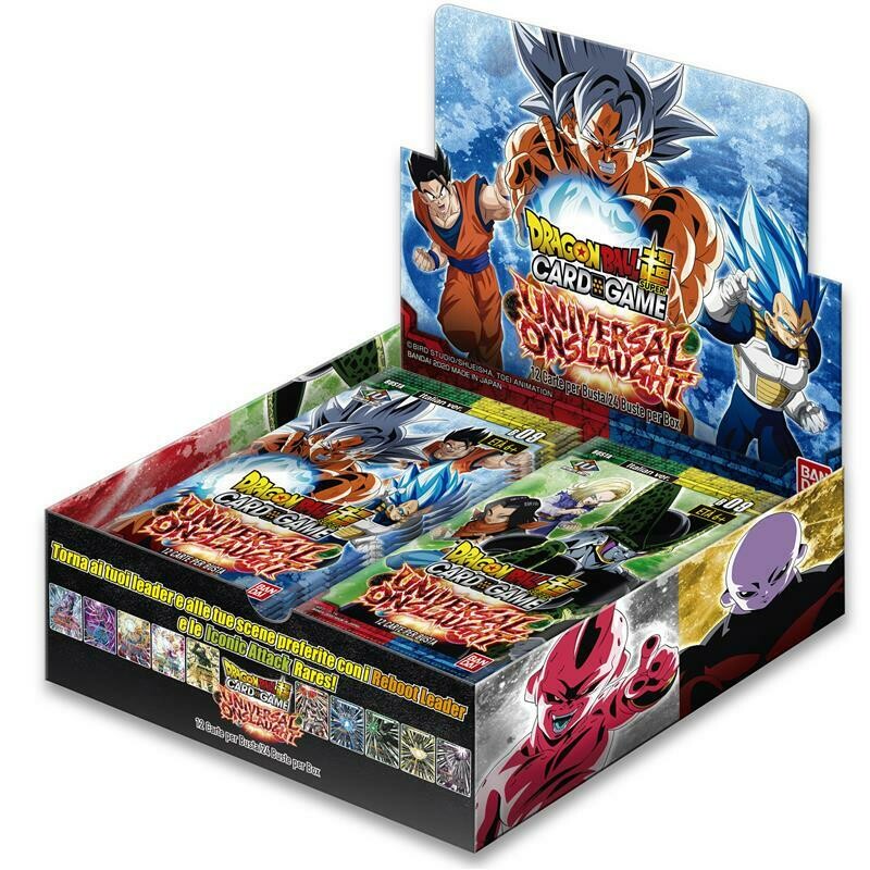 Dragon Ball Super DBS9 Universal Onslaught Box (24 buste)  Italiano