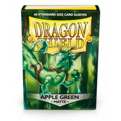 Dragon Shield Standard Sleeves - Matte Apple Green (60 Sleeves)