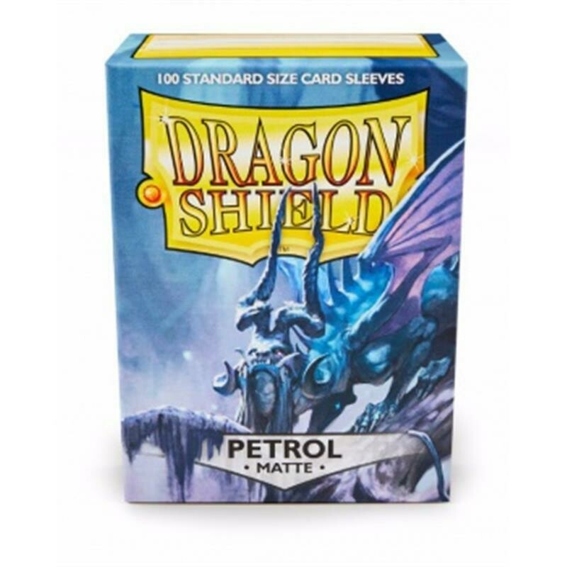 Dragon Shield Standard Sleeves - Matte Petrol (100 Sleeves)