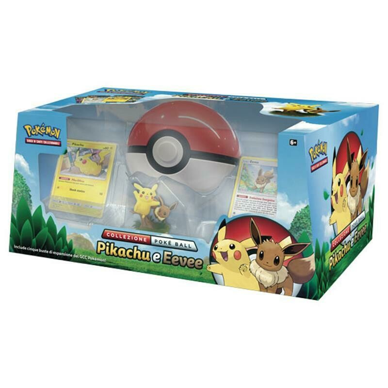 Pokemon Collezione Poke Ball Pikachu e Eevee