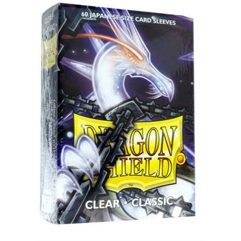 Dragon Shield Small Sleeves - Japanese Clear (60 Sleeves)