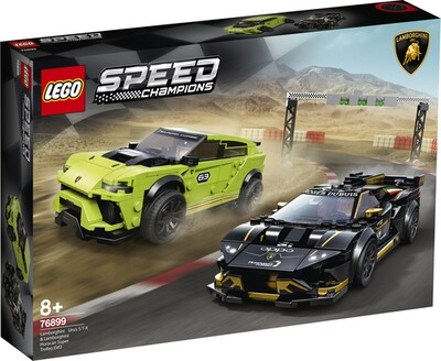LEGO Speed Champions
Lamborghini Urus ST-X e Lamborghini Huracan Super Trofeo EVO 76899 (8