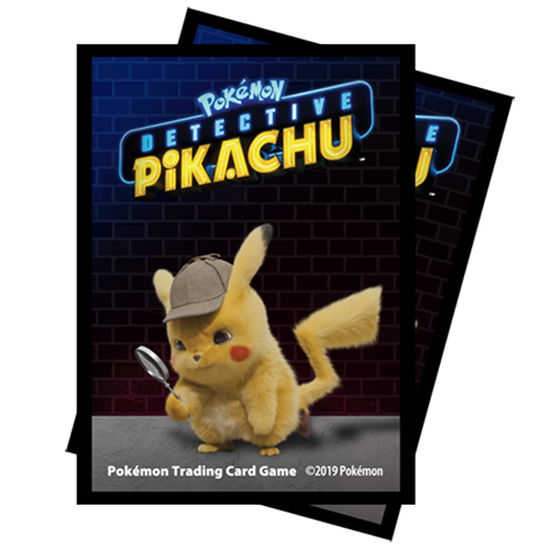 Proteggi carte standard pacchetto da 65 bustine Detective Pikachu - Pikachu