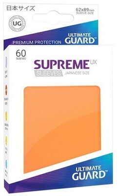 Ultimate Guard - Conf. 60 proteggicards Supreme UX Mini Arancione