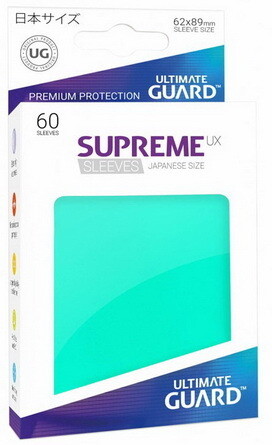 Ultimate Guard - Conf. 60 proteggicards Supreme UX Mini Tuchese [Teal]