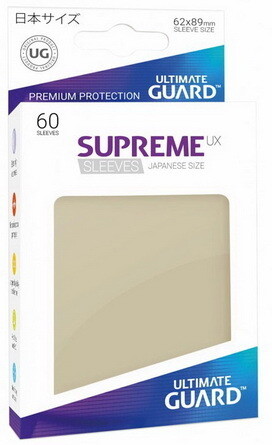 Ultimate Guard - Conf. 60 proteggicards Supreme UX Mini Beige