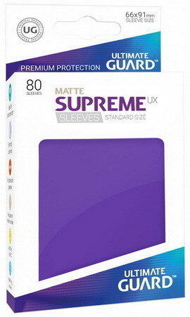 Ultimate Guard - Conf. 60 proteggicards Supreme UX Mini Matte Viola