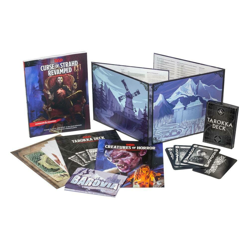 Dungeons &amp; Dragons RPG Box Set Curse of Strahd: Revamped english