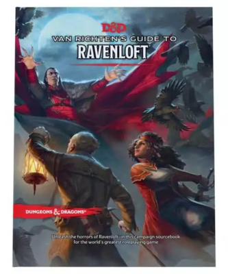 Van Richten's Guide to Ravenloft  -ENG- normal cover -