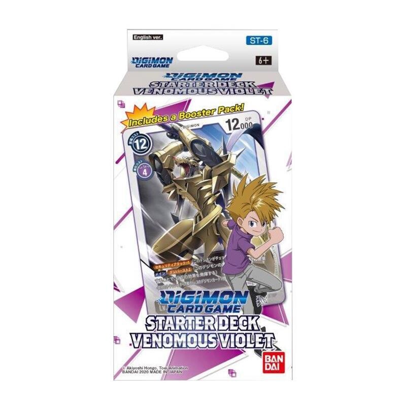 Digimon Card Game ST-6 Starter Deck Venomous Violet