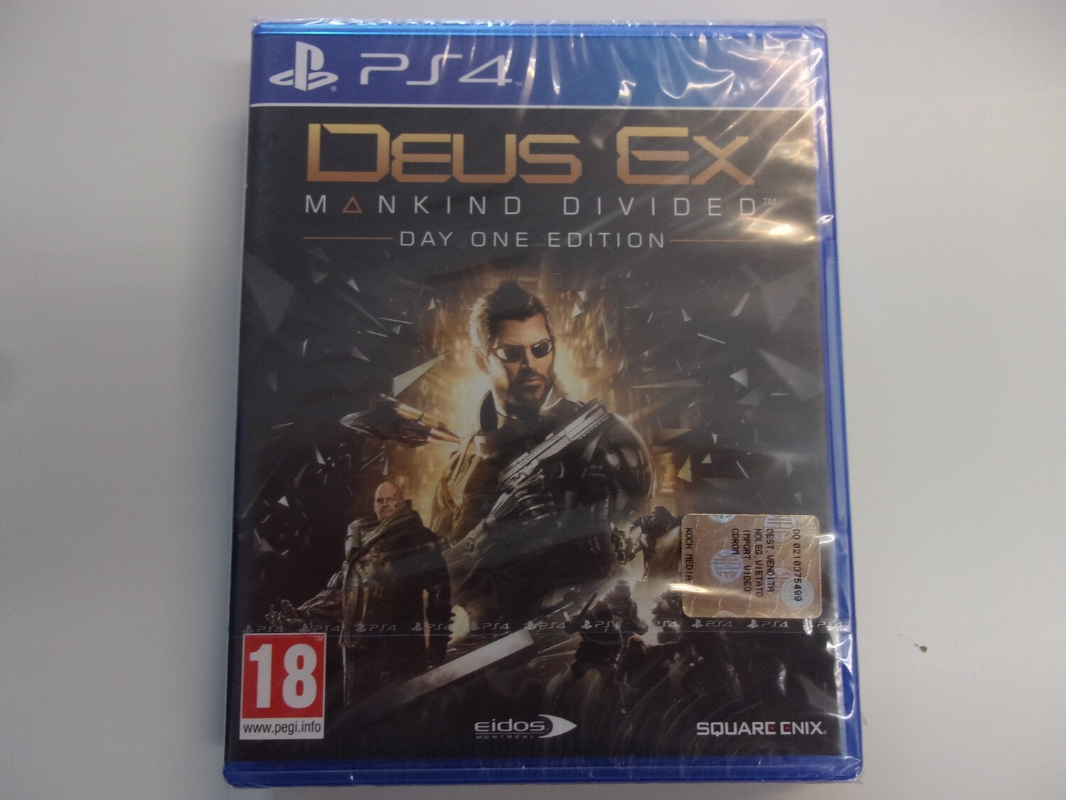 DEUS EX MANKIND DIVIDED - PS4 - NUOVO SIGILLATO