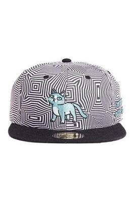 Rick and Morty Snapback Cap Outer Space Cat