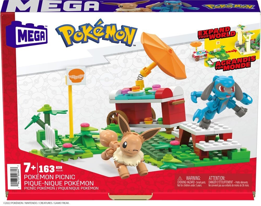 Pokémon Mega Construx Construction Set Pokémon Picnic -fine 10/2022