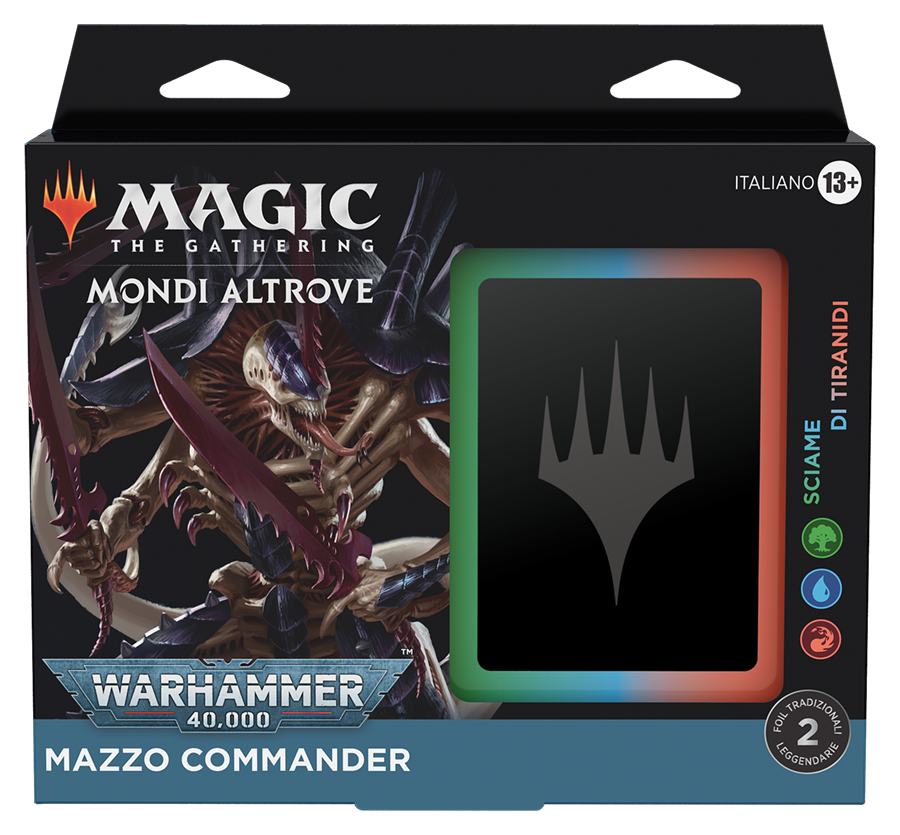 Mondi Altrove: Warhammer 40,000: "Tyranid Swarm" Commander Deck
ITA o ENG -dal 12/08/2022-