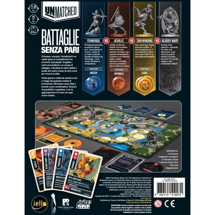 Unmatched - Battle of Legends: Volume Two
ITA