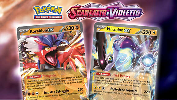 Pokemon Scarlatto e Violetto - Box 36 buste -
ITA
-dal 31/03/2023