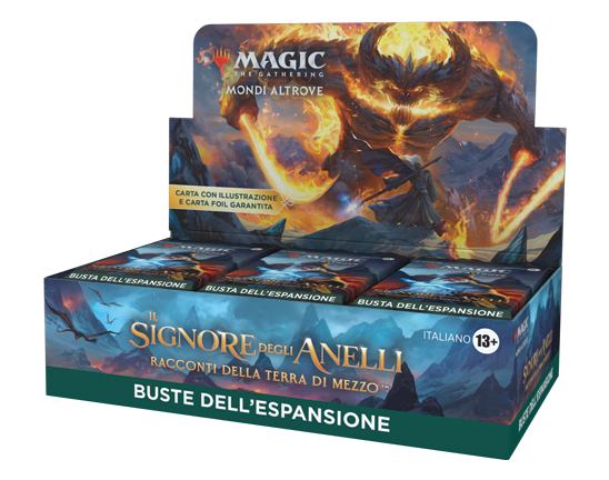 Magic the Gathering il Signore degli Anelli Racconti nella Terra di Mezzo  
Set Booster Display (30)
-ITA o ENG-
-DAL 23/06/2023-