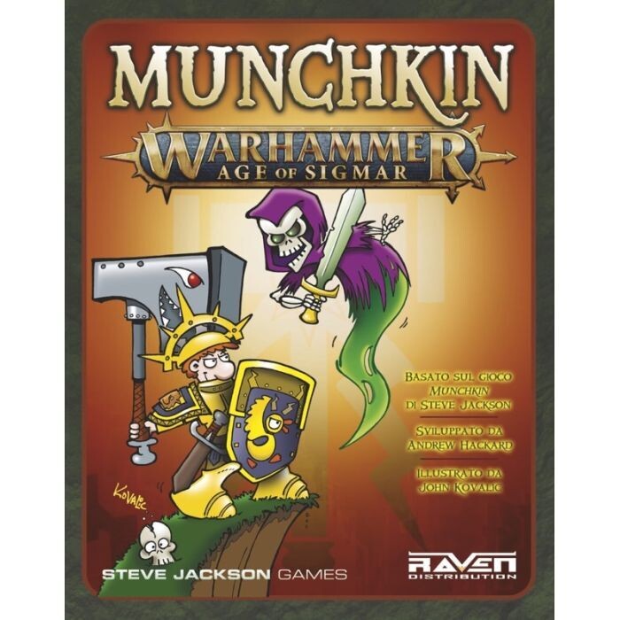 Munchkin Warhammer - Age of Sigmar
-ITA-
-dal 31/05/2023