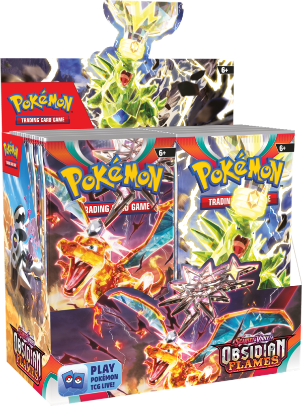 Pokemon Scarlatto e Violetto 3: Ossidiana Infuocata - Box 36 buste -
ITA