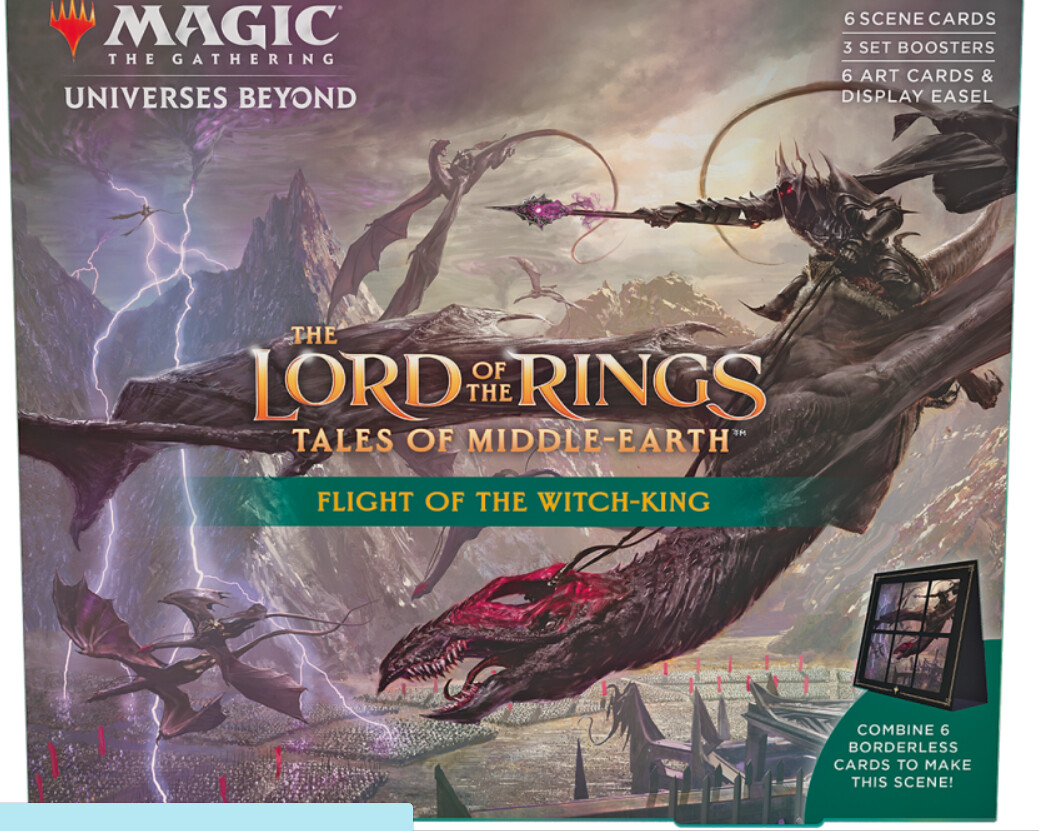 MTG LORD OF THE RINGS HOLIDAY SCENE BOX - tutti e 4 i set -ENG- -dal 03/11/2023