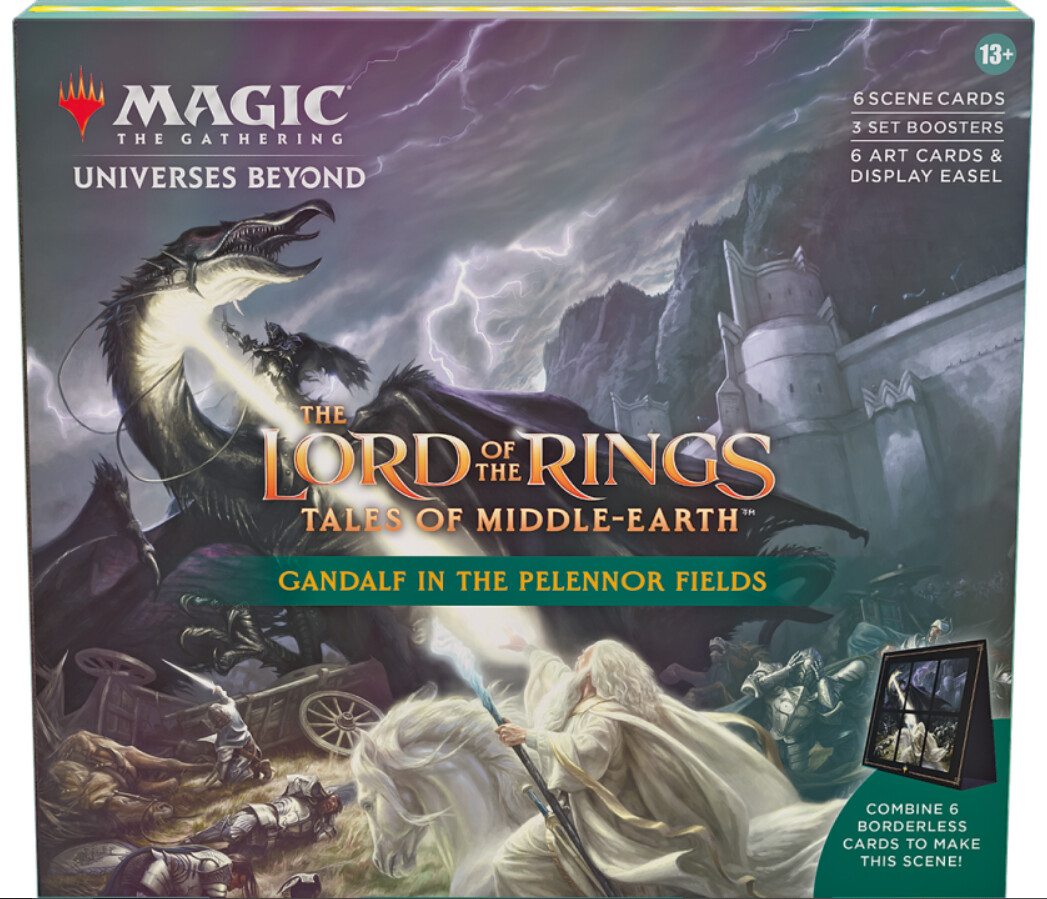 MTG LORD OF THE RINGS HOLIDAY SCENE BOX - tutti e 4 i set -ENG- -dal 03/11/2023