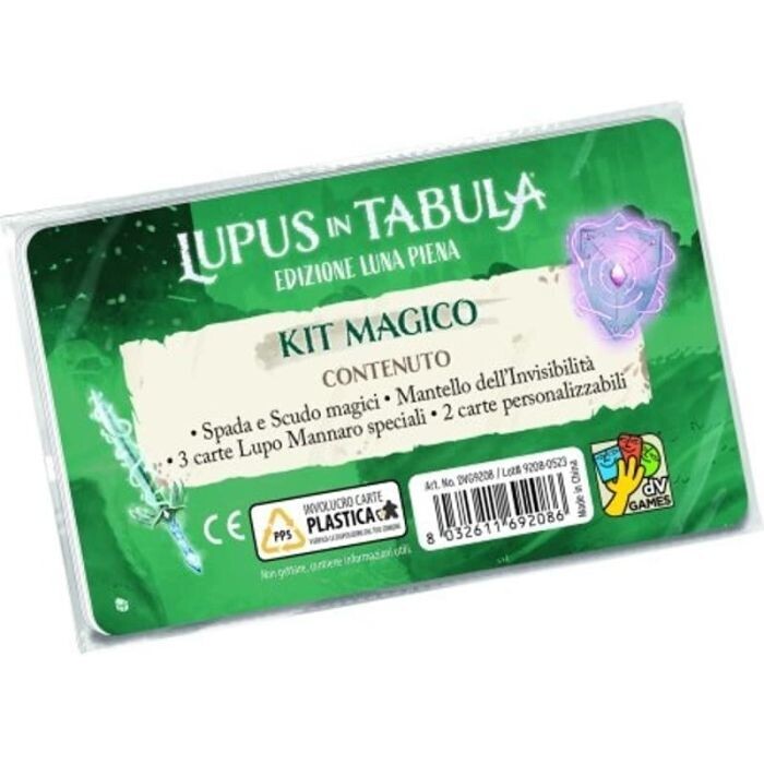 Lupus In Tabula - Edizione Luna Piena - Kit Magico
