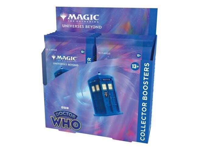 Magic the Gathering Universes Beyond: Doctor Who Collector Booster Display (12) japanese
-da 11/2023