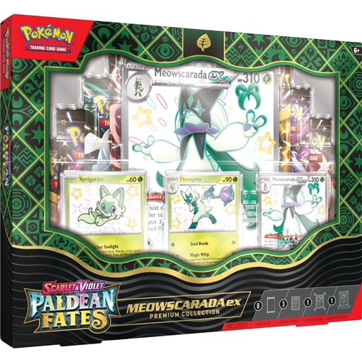 Meowscarada ex Collezione Premium - Scarlatto e Violetto: Destino di Paldea
-dal 09/02/2024