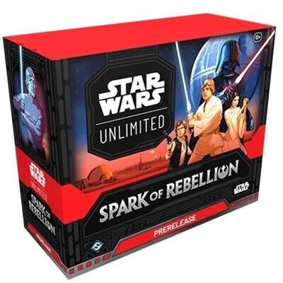 Star Wars Unlimited - Scintilla di Ribellione: Prerelease Box
-ENG-
