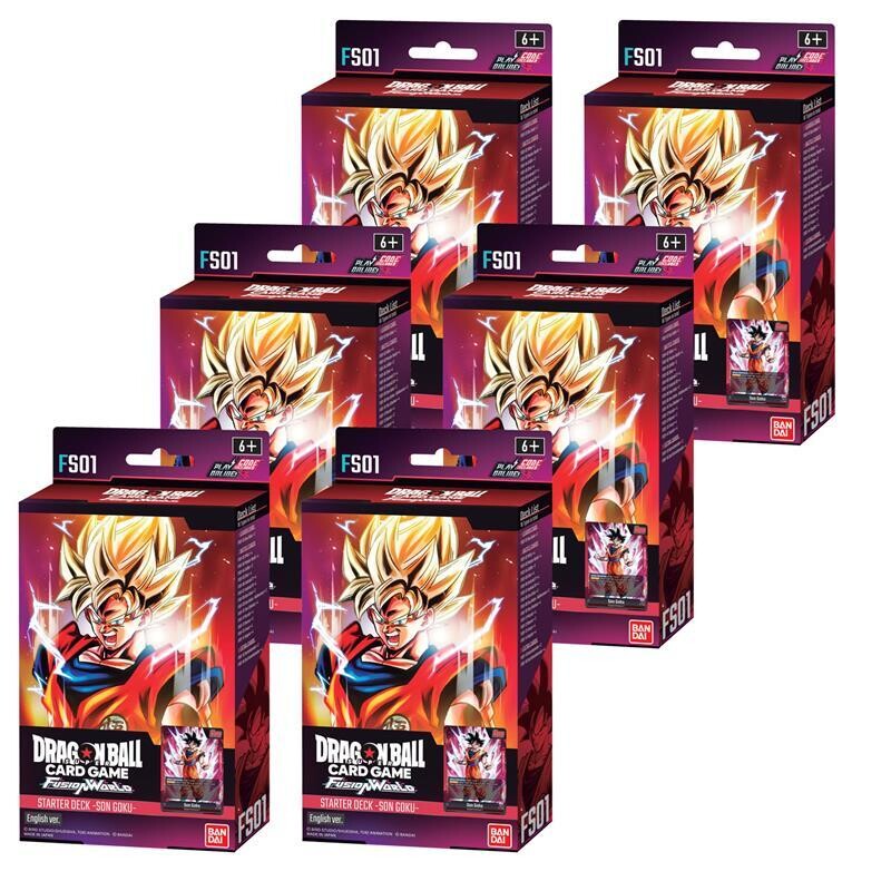 DBSCG Fusion World Starter Deck FS01 Eng (2n Wave) -dal 10/05/2024