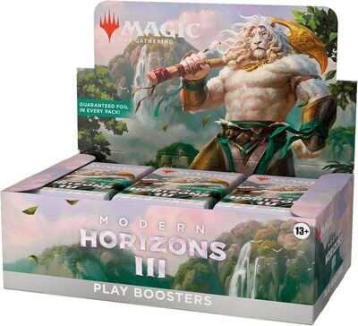 Magic: The Gathering Modern Horizons 3 Play Booster Box - 36 Packs
-ENG-
-dal 14/06/2024