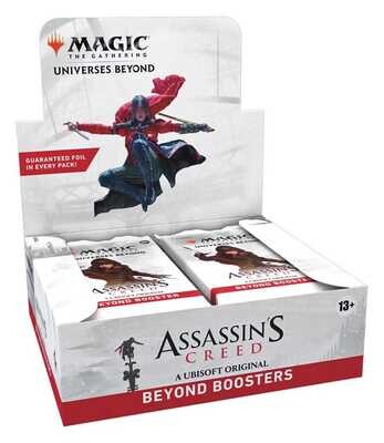 Magic the Gathering Universes Beyond: Assassin's Creed Beyond Booster Display (24) english
-dal 05/07/2024