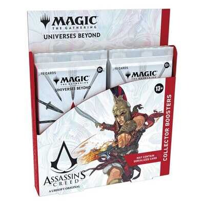 Magic the Gathering Universes Beyond: Assassin's Creed Collector Booster Display (12) english
-dal 05/07/2024
