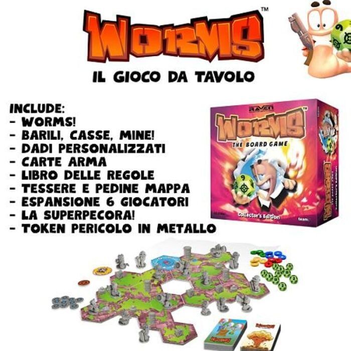 WORMS™ - Il Gioco da Tavolo Edizione Deluxe KS -ITA- -dal 31/08/2024