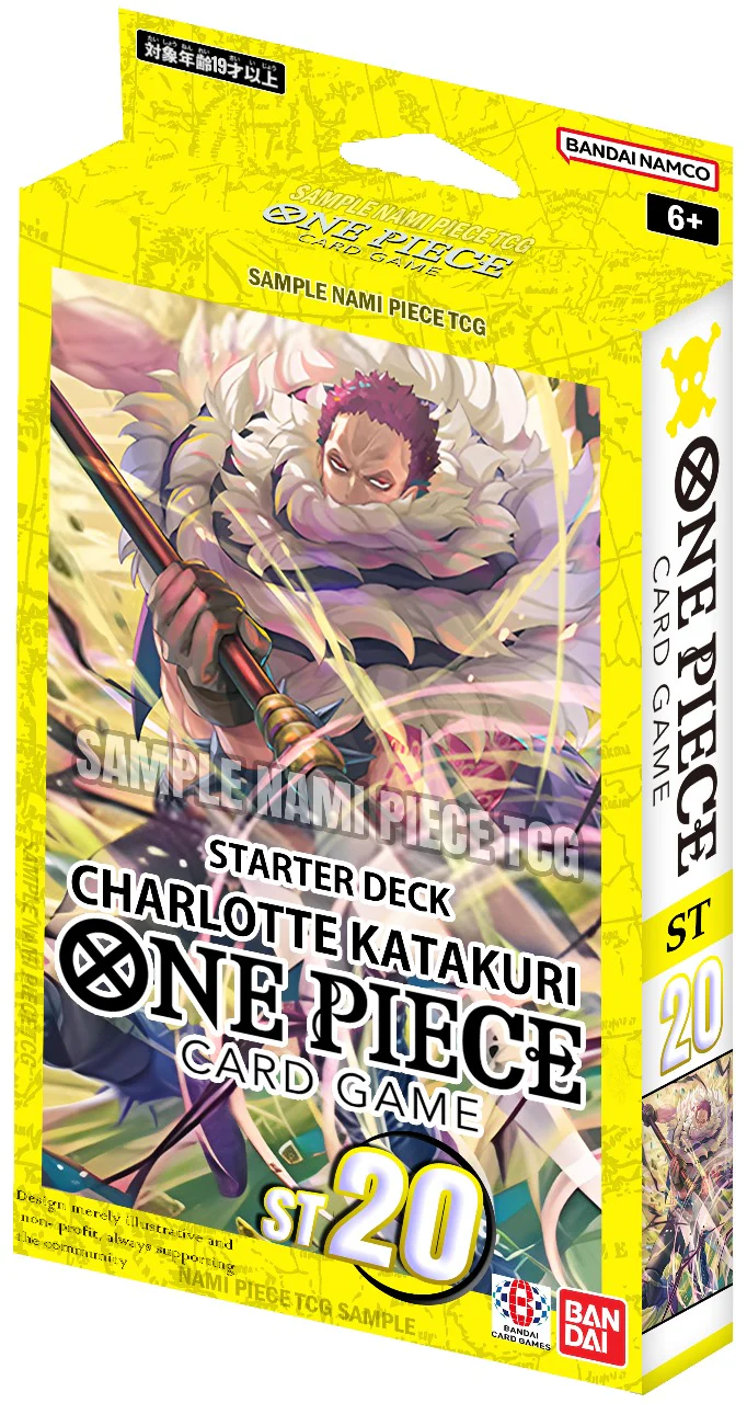 One Piece Card Game Starter Deck Yellow Charlotte Katakuri [ST-20]
-dal 25/10/2024