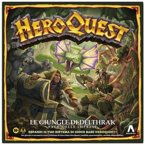 HEROQUEST : LE GIUNGLE DI DELTHRAK
-dal 01/08