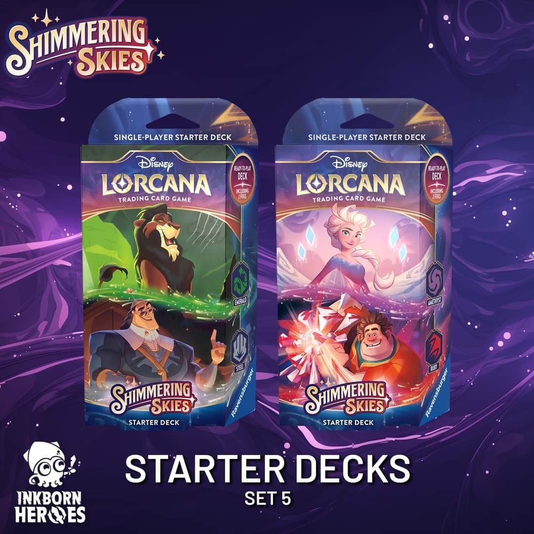 LORCANA DECK (singolo) - SHIMMERING SKIES   -ENG-
