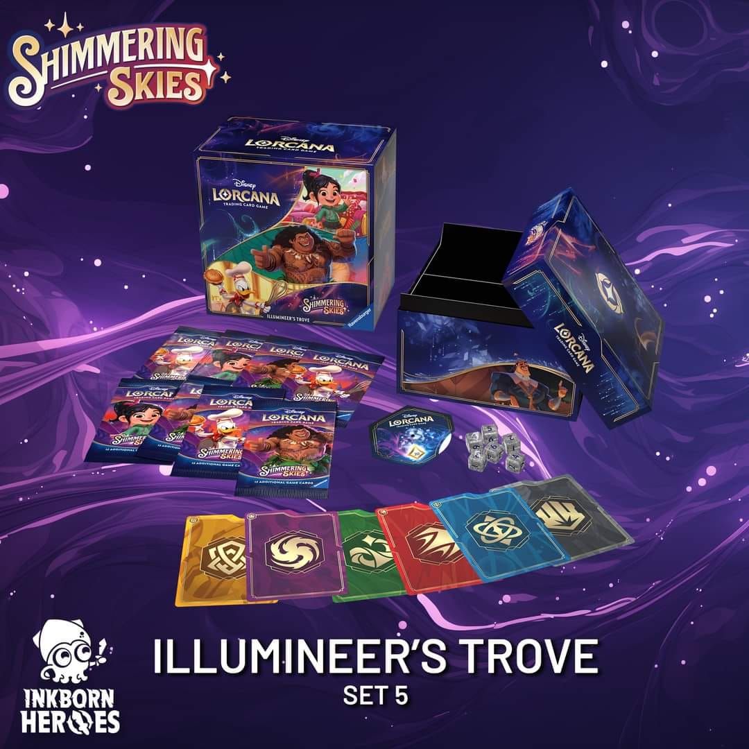 LORCANA - ILLUMINER&#39;S TROVE - SHIMMERING SKIES
- ENG - 
-dal 09/08/2024