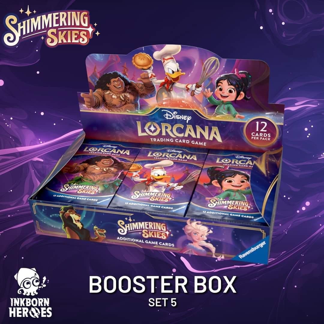 LORCANA - BOX 24 BUSTE - SHIMMERING SKIES  - ITA -