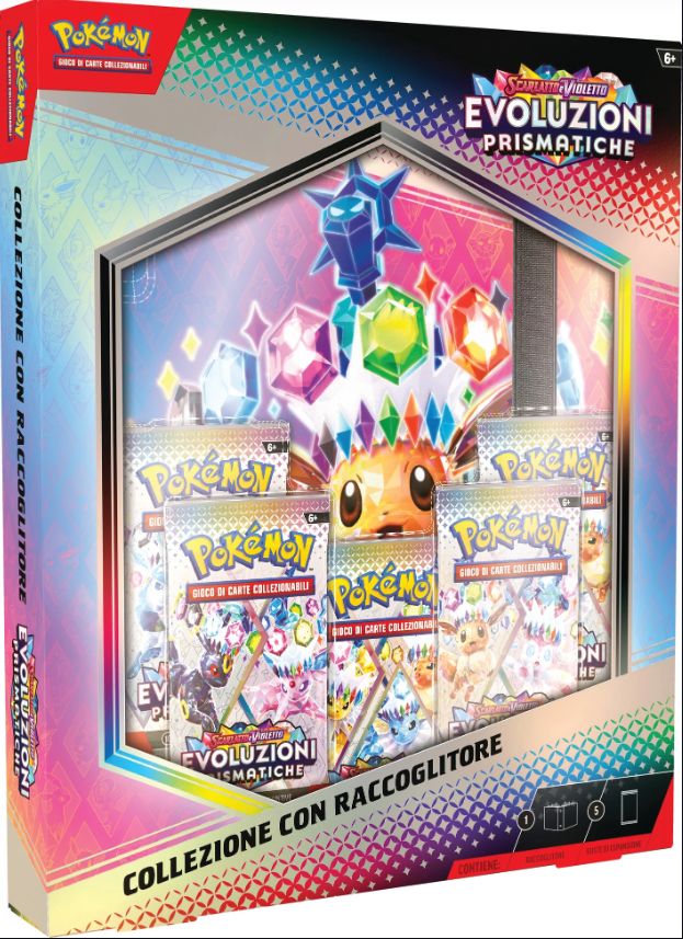 Scarlatto e Violetto Evoluzioni Prismatiche - Collezione Evoluzioni Prismatiche con Raccoglitore  -dal 17/01/2025