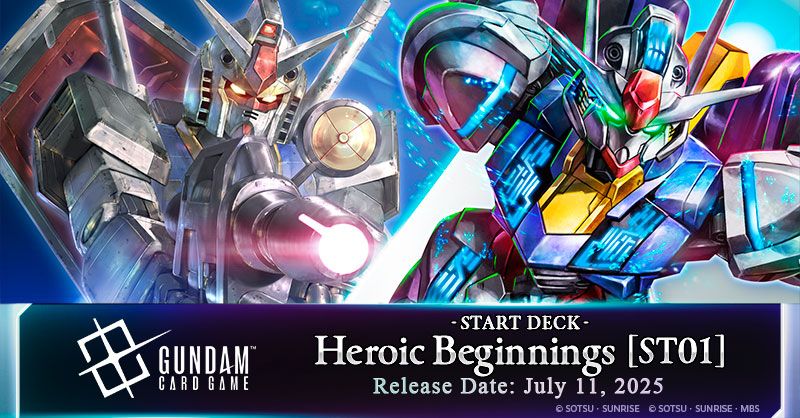 Gundam Card Game - Heroic Beginnings - Starter Deck [ST01]  -dal 11/07/2025