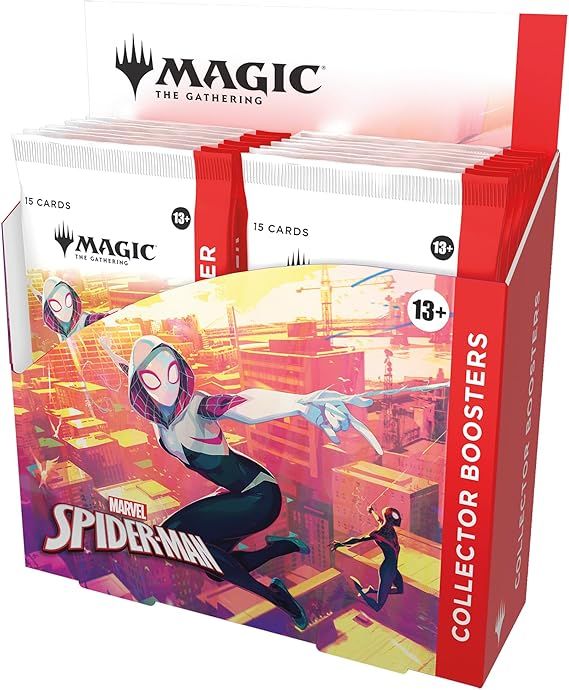 Magic: The Gathering | Marvel’s Spider-Man - Confezione di Collector Booster (Versione Inglese)   -dal 26/09/2025