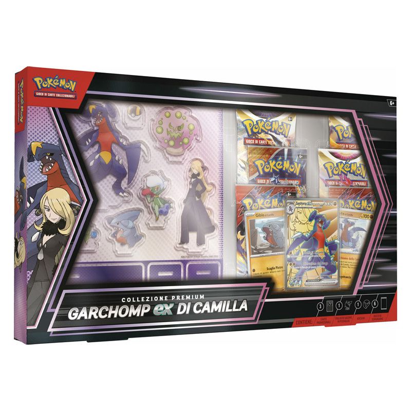 Pokémon Collezione Premium Garchomp-EX di Camilla – Italiano -dal 27/06/2025