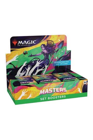 Magic the Gathering Commander Masters Set Booster Display (24) -ENG-  -da metà/fine luglio 2025
