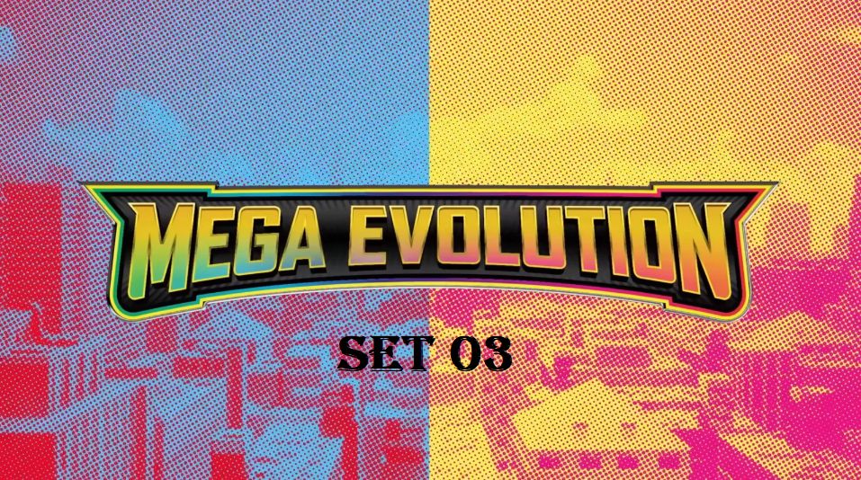 MEGA EVOLUZIONI  -ME-03   -CASE  DA 6x BOX 36 buste - -ITA- -dal febbraio 2026