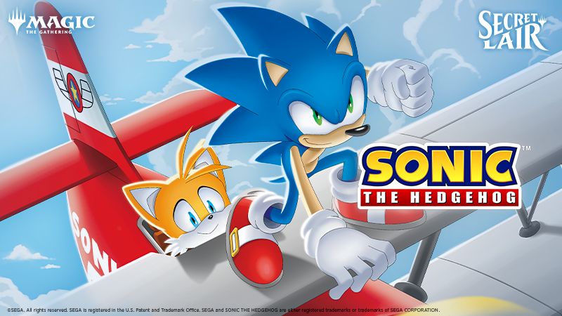 SECRET LAIR X SONIC NONFOIL FRIENDS &amp; FOES  - ENG - (ESCLUSIVA WPN)