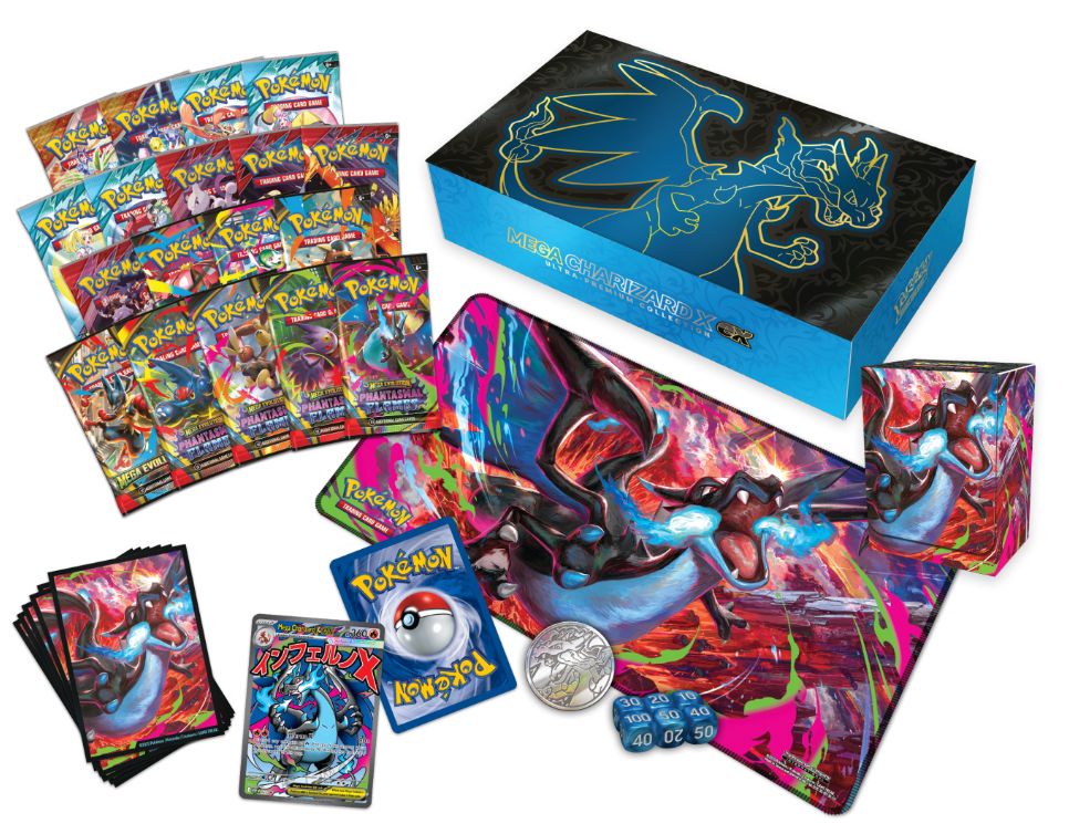 Collezione Ultra Premium Mega Charizard X-ex -da dicembre 2025