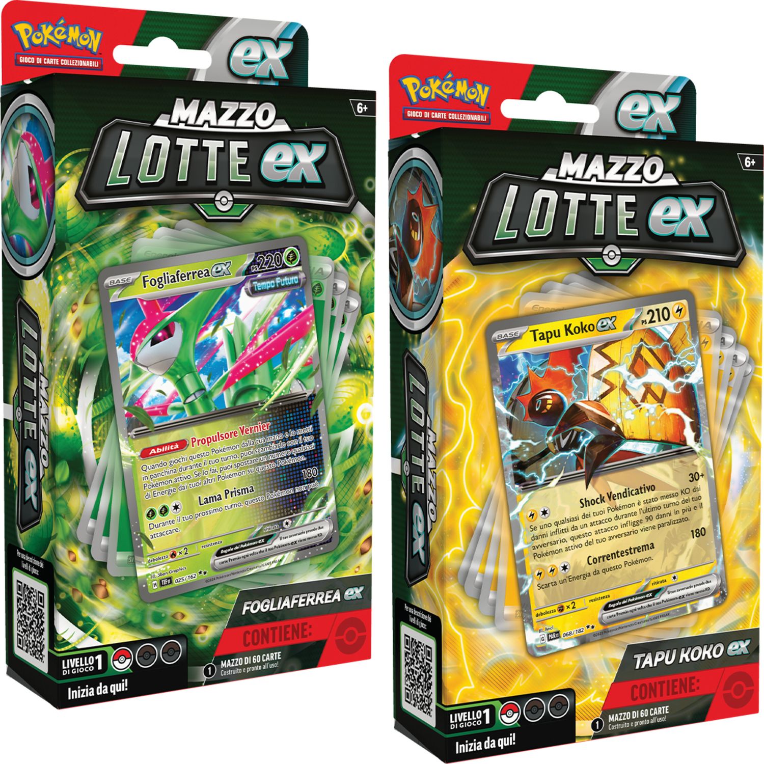 Mazzo Lotte EX : TApu Koko / Fogliaferrea Mazzo Lotte EX : TApu Koko / Fogliaferrea