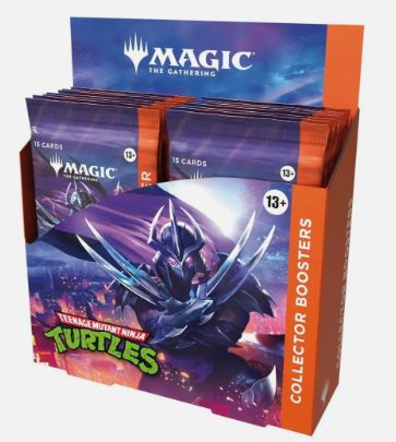 Teenage Mutants Ninja Turtles Collector Booster Box ENG Magic the Gathering TMNT (12 Bustine) Teenage Mutants Ninja Turtles Collector Booster Box ENG Magic the Gathering TMNT (12 Bustine)